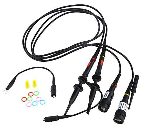 2 Pz P2200 Oscilloscopio Portata Clip Sonda Tester Ad Alta Precisione Sonda Test Lead Kit 200 MHZ