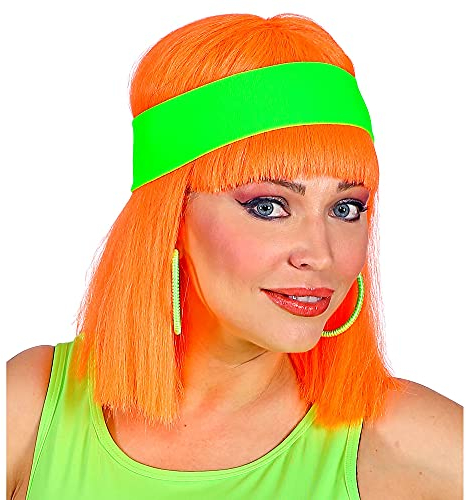 W WIDMANN MILANO Party Fashion - Neon Stirnband, 80er Jahre, Einheitsgröße, Accessoire, Kostüm, Mottoparty, Karneval