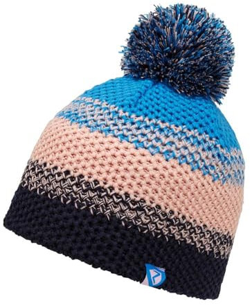 Ziener Unisex Kinder Ishi Junior Bommel m tze Warm Gestrickt, sugar rose, S EU