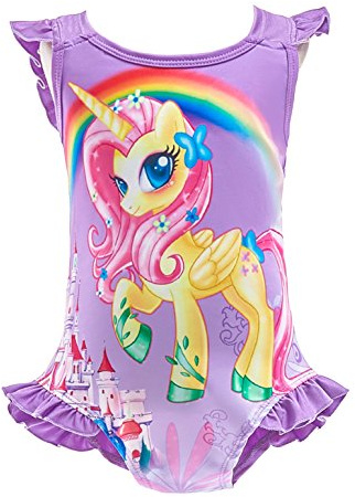 Lito Angels Costume Intero Unicorno per Bambina | Costume da Bagno Intero Unicorno per Bambina, Piscina, Spiaggia, Vacanze estive, Servizio fotografico, Mare, Tema Unicorno