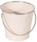 CHICCIE Metall Eimer Pink Henkel 16cm - Pflanztopf Blumentopf