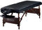 Master Massage 76cm Del Ray Pro Mobil Massageliege Klappbar Therapie Beauty Couch Tisch Bett Paket Portable Beauty Bed Luxus Holzfüße Tragetasche Paket, Schwarz