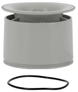 Tube plongeur avec joint torique pour bonde Turbosol Nicoll, SAS