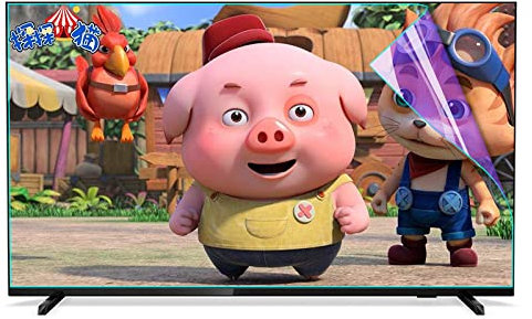 Protector de pantalla de TV antideslumbrante, pantalla de Monitor mate, película de filtro PET, reduce la fatiga Visual, para LED, OLED y QLED 4K HDTV/B / 55 Inches 1211x682 mm