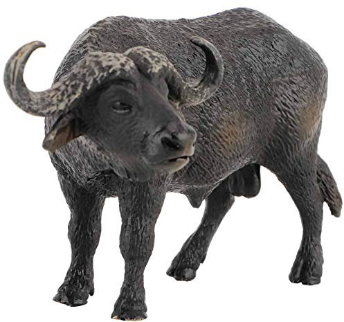 Fyearfly Simulation BüFfel Dekoration,Simulation Tiermodelle,Kinderspielzeug Tiermodelle,Eco Plastic Mini Dekoration