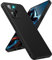 SineOrdo Coque Antichoc pour Xiaomi POCO X5 Pro 5G Étui Protection [Anti-Rayures] Ultra-Mince en Mat Silicone TPU Housse Anti-Jaune Case Noir
