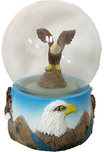 Isideco Schneekugel Weißkopf Adler