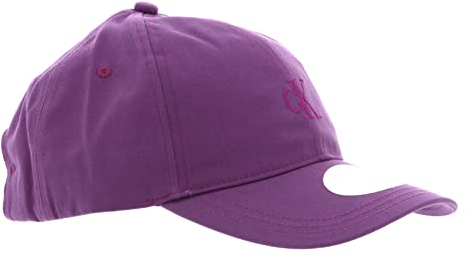 Calvin Klein Minimal Monogram Cap Berry