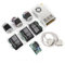 KEESUNG 3 Achse Nema 23 Schrittmotor, 270oz-in 3A+Treiber DM542A 4.2A CNC Steuerung Kit 3 Axis Stepper Motor 270oz-in 3A+Treiber DM542A 4.2A Power Kit CNC Steuerung Set Stromversorgungssatz Motoren