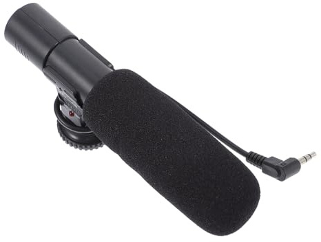 WATIIFUFU 2pcs Dslr Camera Microphone for Digital Camera Jack for Boom Mic Recording and Clip Microphone Use
