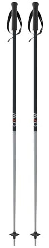 Fischer One Way GT 18 Alpin-Skistöcke, uni, langlebig, leicht, Aluminium, einfach zu bedienen, Outdoor-Wintersport, Downhill-Skistöcke mit ergonomischem Griff und verstellbarem Riemen, 130