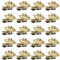 Weihnachtskerzehalter 20pcs Weihnachtsbaumkerzenhalter Blumenförmige Goldkerzenhalter mit Clip Metal Weihnachtskerzenhalter für Weihnachtsbaumgeburtstagsfeierdekorationen