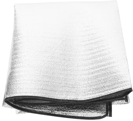 COSMEVIVI Outdoor Mat Aluminiumfolie Campingdecke Faltbare Picknickmatte Für Zelt Leichte Isomatte Für Outdoor-aktivitäten Mit Tragetasche