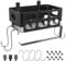 COITEK Aufbewahrungsbehälter für Traeger Grills, Pellet-Aufbewahrungsbehälter mit 4 S-förmigen Haken und 3 Grillhaken und Papierhandtuchhalter für Traeger Pro 22/34/780/575, Pro D2 575 780,