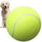 Riesiger Tennisball, 24 cm Großer Übergroßer Tennisball, Große Riesige Hundebälle, Lustiger Outdoor-Sportbälle Für Mittelgroße Und Kleine Hunde, Leicht Zu Fangendes Interaktives Hundespielzeug