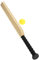 LOORGVEL 1Satz Interaktives Cricket für Cricketschläger und Ball für Indoor und Outdoor Sport Fördert Soziale Fähigkeiten und Motorische Koordination