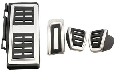 Auto-Pedal-Abdeckung Für Skoda Für Fabia Für Mk4 2021 2022 Auto Pedale Edelstahl Gas Bremse Restfoot Kein Bohren Pedal Automotive Teile at MT Bremse Pedalkappen(4 Piece)