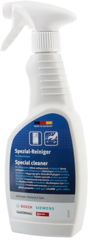 Reliapart Special Fridge Cleaner Spray Compatible for Neff Fridge Freezers 500ml Powerful Degreasing Food-Safe Formula Odour Removal Streak-Free Finish Limescale and Residue Dissolver Final Clean