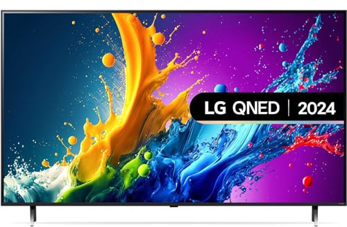 LG QNED HDR 4K UHD 50 Inch 50QNED80T6A Smart TV WebOS Freeview Play Ashed Blue
