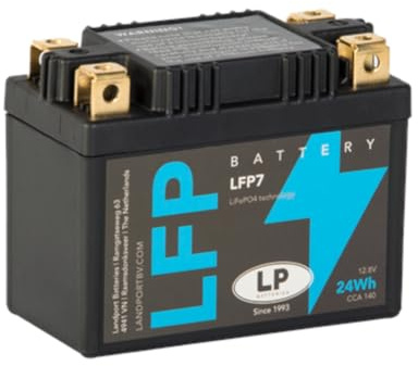 Accossato ML LFP7-339 Batteria al Litio per Triumph T120 Bonneville, 650