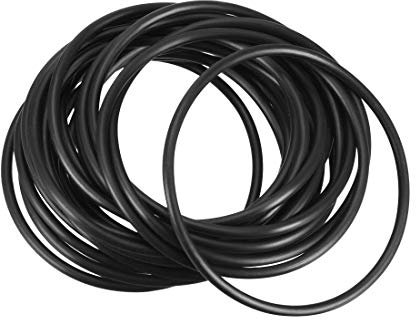 sourcing map 20 Stück Metrische Nitrilkautschuk O-Ringe Dichtung Gummi 60mm Außendurchm. 55.2mm Innendurchm. 2.4mm Breite