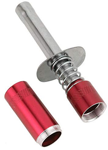 VGEBY Glühkerzen-Zünder, Zünder aus Aluminiumlegierung -Motorstarter 1/10 RC-Zubehör Kompatibel mit HSP 80103 Oil Model Trucks(rot) Automodell Spielzeug