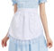 Nanxson Damen Mädchen Küchenschürze Retro Maid Kostüm Kochschürze Taillenschürze Half Schürze mit Tasche