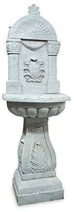 White Carrara Marble Fountain Antique White Marble Fountain H 170 cm