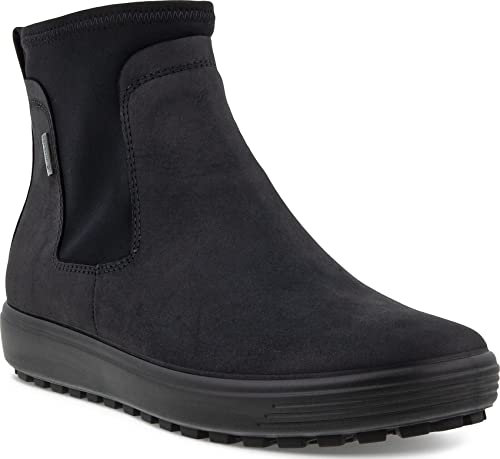 ECCO Women's Soft 7 Tred Chelsea Boots, Black, 4.5 UK