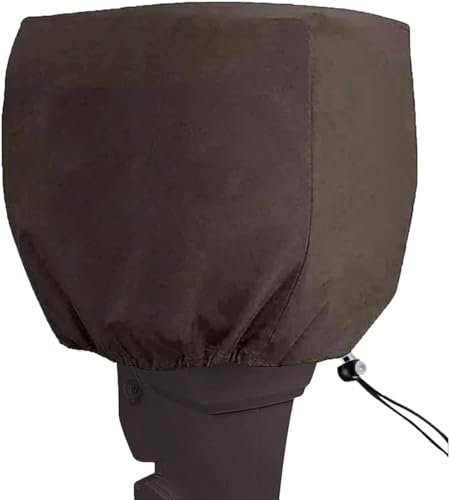 Außenborder Abdeckung 100-225 PS, Boot Motor Abdeckung Außenbordmotor Abdeckung, wasserdichte Bootsschutzbedeckung (74x46x74cm)