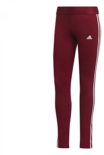 Adidas Womens Tights (1/1) W 3S Leg, Collegiate Burgundy/White, HK9678, XS