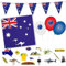 DH-Konzept Dekoset * Australien * Servietten, Wimpelkette, Konfetti, Ballons // * Australien * Dekoration // Australien Servietten // Australien Mottoparty