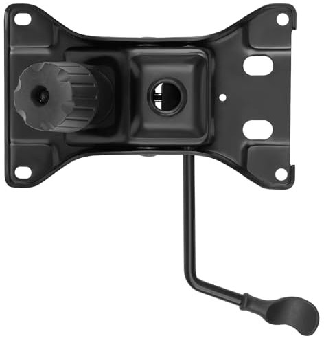 Besitu Piezas de repuesto para silla de oficina de 500 libras, con agujeros de montaje de 6 x 10.2 pulgadas, placa resistente, mecanismo de asiento giratorio de control de inclinación para sillas