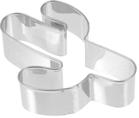 MAGICLULU Kaktusförmige Keks Ausstechform aus Edelstahl mit Niedlichem Design Leicht zu Reinigen zum Backen und Dekorieren von Keksen und Kuchen