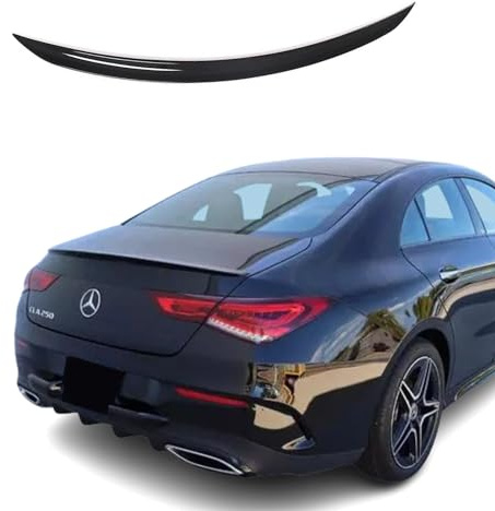 Fly Design Heckspoiler passend für Mercedes CLA W118 C118 Glanz Schwarz