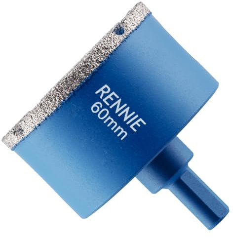 60mm Diamond Hole Saw Drill Bit With Tri Shank For Porcelain Tiles Ceramic Slate Stone Granite Marble Glass. Diamond Core Holesaw/Hole Cutter