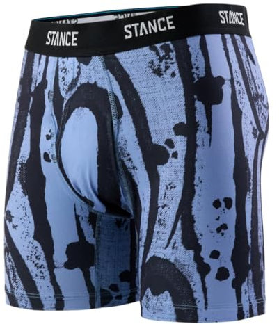 Stance Draper Boxer Brief - Polyblend - Mid Support (Stoneblue, X-Large)