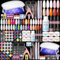 PEACECOLOR 37PCS Acrylic Nail Kit with Lamp, 6 Colors Acrylic Powder and Nail Liquid Monomer,4pcs Gel Nail Polish for Beginners DIY Salon Quality Nail Extension Set