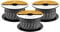 Abma Cord Polyesterseil 3mm x 30m Seil Geflochtene Schnur Reißfest für Outdoor, Boot, Festmacher, Zelt, Garten - Schwarz/Weiß
