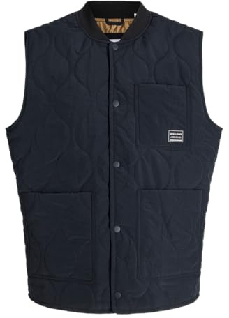 JACK & JONES Men's Jjhero Liner Vest, Black, S
