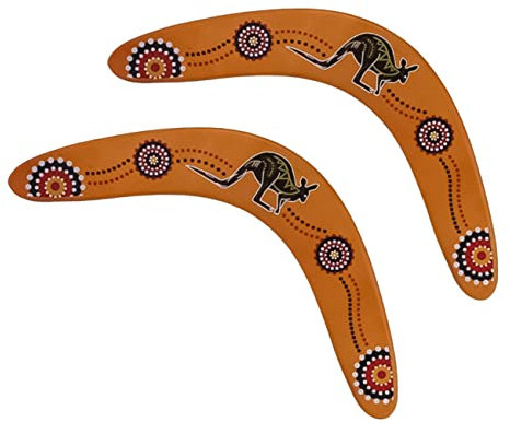 GOOHOCHY 2er Set V Förmiges Bumerang Outdoor Wurfspielzeug Für Und Erwachsene Perfekt Für Freizeit Und Sport Im Freien Manövrierbares Wurfspielzeug Aus