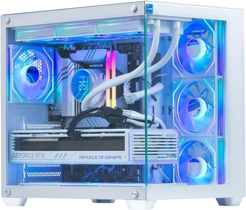 Veno Scorp Gaming PC - AMD Ryzen 5 5500 Gen Nvidia Geforce RTX 3050 6GB Graphics Card - 16GB 3200Mhz DDR4 Ram - 512GB NVMe SSD - 550W PSU - Wi - Fi - Nemesis 4 ARGB White.