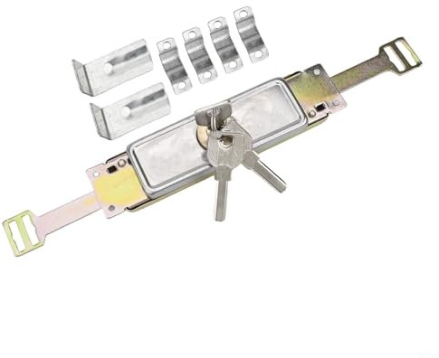 Serrure de porte élégante pour volet roulant offrant tranquillité d'esprit et sécurité à la maison (A)