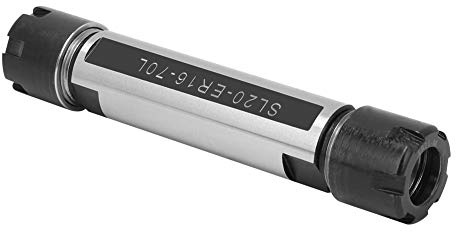 Spannfutter - Verlängerung, Doppelkopf Schaft, 70 mm - Hohe Präzision, gehärteter Stahl, für CNC - Drehmaschinen; CNC Werkzeughalter; Spannzangen Verlängerung