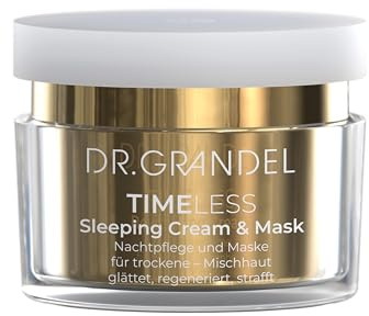 DR. GRANDEL TIMELESS Sleeping Cream & Mask Nachtpflege & Maske 50 ml | Regenerierende Anti-Aging Kosmetik, glättet & strafft die Haut, für trockene Haut bis Mischhaut