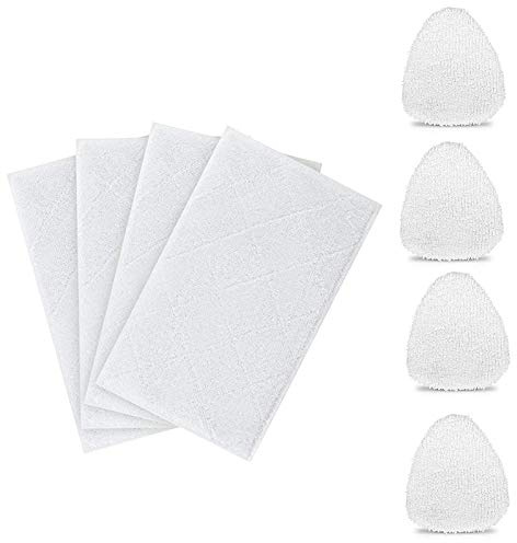 Histeaa Replacement Mop Pads for Steam Mop Pads S3101 S7326 S3601 7688ANB 7688ANW Floor Steam Cleaning Mop Pads