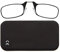 NEWVISION®Lesebrille für Damen und Herren Transparent,Kompakte leichte randlose brillen,Brillengestelle für damen und herren (Schwarz, 2.5)