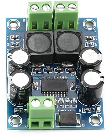 SALUTUYA TPA3118 Amplifier Board, Mini Digital Subwoofer Power Amplifier Module, 60W DC10-24V Audio Amplifier Board for Music Player