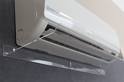 Windabweiser für Split Klimaanlage 900 x 300 x 30 cm, transparent, neues Design
