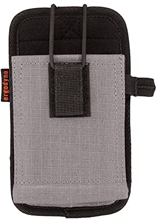 Ergodyne Squids 5544 Barcode-Scanner-Holster für Handygröße, Mobile Computer, Handheld-Barcode-Scanner-Halter, Gürtelclip und Geräteschlaufe